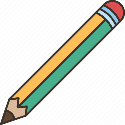 Pencil, writing, drawing, stationary, school icon - Download on Iconfinder
