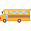 bus, school, transportation, public, service 