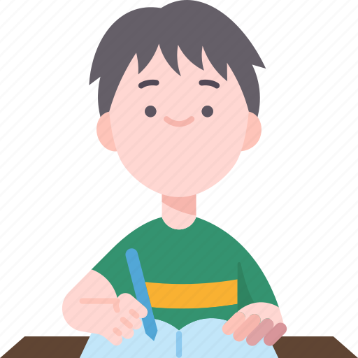 Student, learning, study, child, boy icon - Download on Iconfinder
