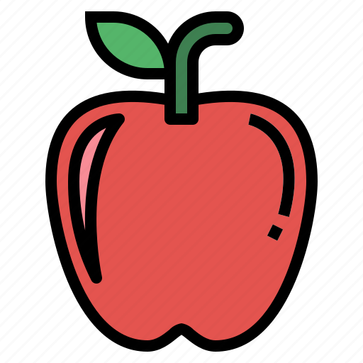Apple, fruit, organic, vegan icon - Download on Iconfinder