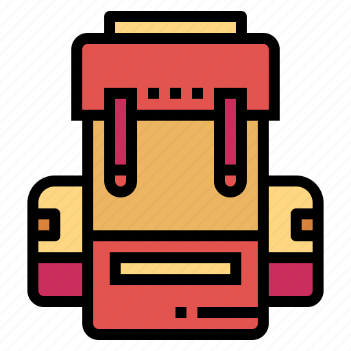 Backpack, bag, education, luggage icon - Download on Iconfinder