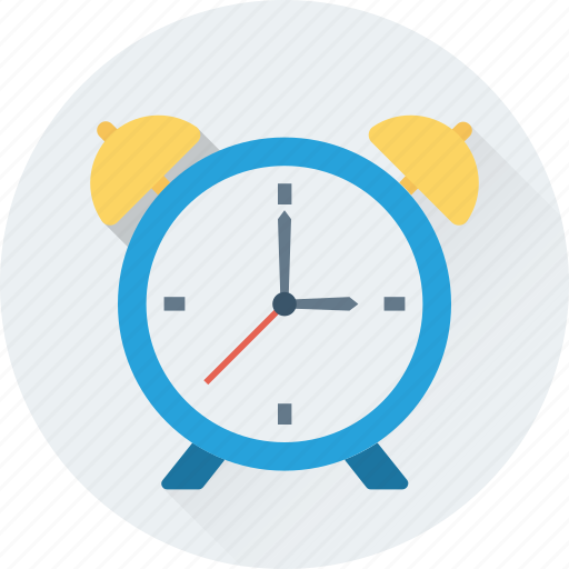Alarm clock, clock, timekeeper, timepiece, watch icon - Download on Iconfinder