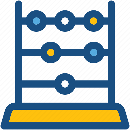Abacus, beads frame, calculating machine, counting abacus, counting frame icon - Download on Iconfinder