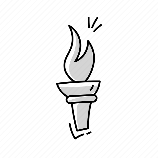 Torch, fire icon - Download on Iconfinder on Iconfinder