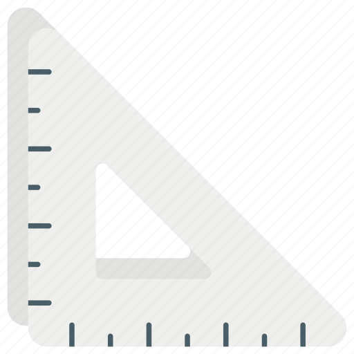 Triangular ruler, math, accounting, education, school icon - Download on Iconfinder