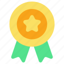 medal, award, reward, achievement, star