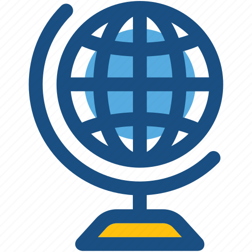 Desk globe, desktop globe, globe, office supplies, table globe icon - Download on Iconfinder