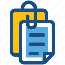 attached document, attachment, document, file attachment, paperclip