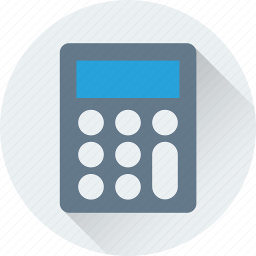 Accounting, calculating device, calculator, math, office supplies icon - Download on Iconfinder