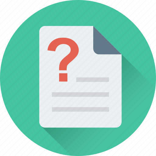 Document, file, question, unknown, unnamed icon - Download on Iconfinder