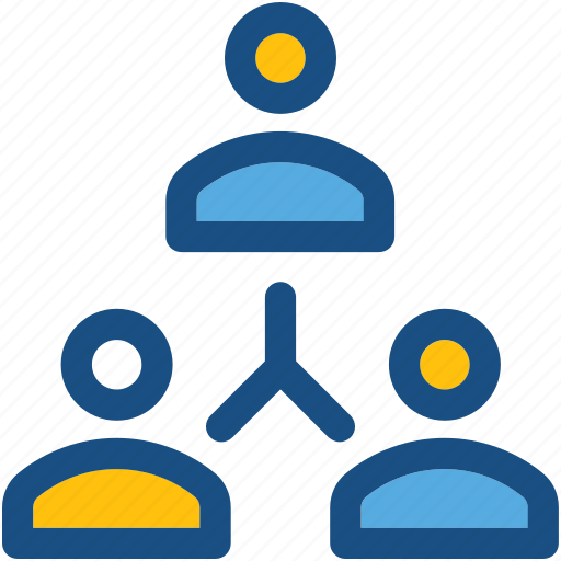 Group, hierarchal structure, people, people hierarchy, team icon - Download on Iconfinder