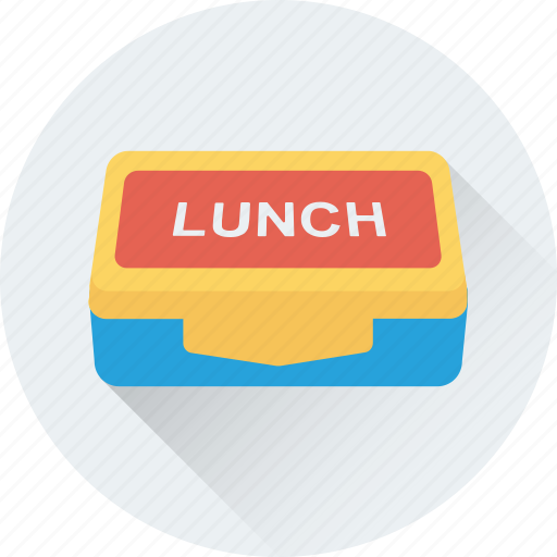 Box, break, food, lunch box, meal icon - Download on Iconfinder