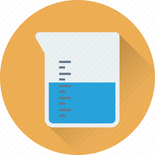 Beaker, experiment, lab test, laboratory, measuring cup icon - Download on Iconfinder
