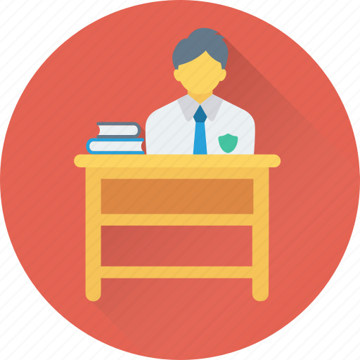 Books, classroom, desk, school, student icon - Download on Iconfinder