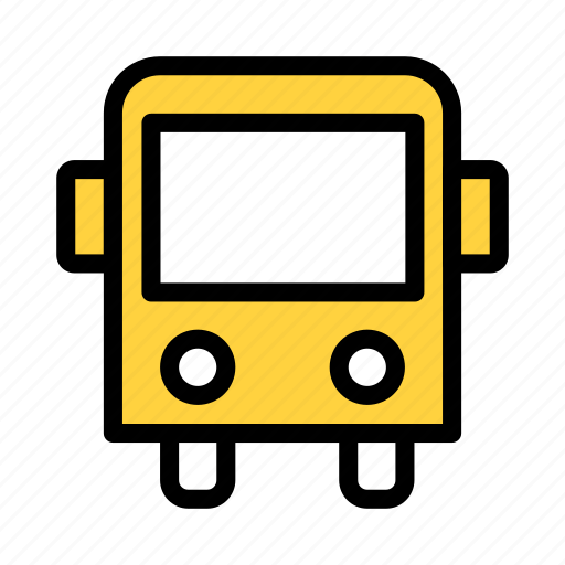 Bus, vehicle, transport, travel, school icon - Download on Iconfinder