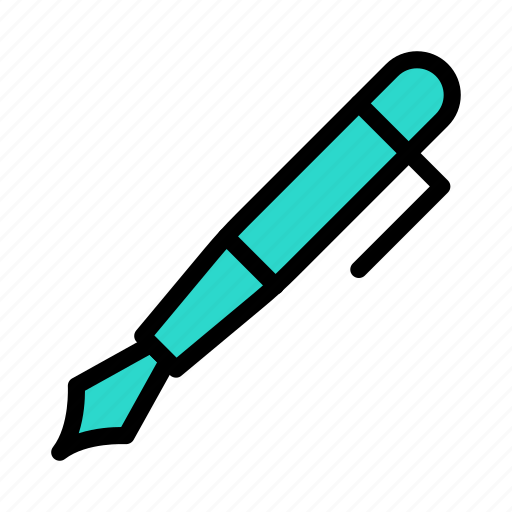 Pen, write, stationary, school, education icon - Download on Iconfinder