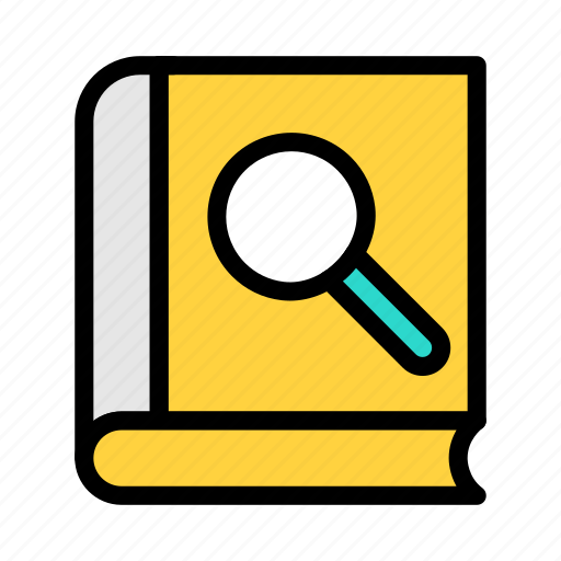 Search, book, education, study, school icon - Download on Iconfinder