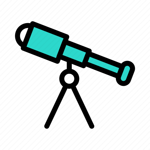 Telescope, binocular, science, biology, lab icon - Download on Iconfinder