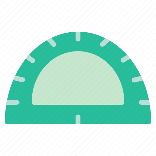 Protractor, compass, ruler, angle, school icon - Download on Iconfinder