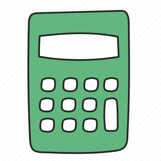Calculator, education, mathematics, stationary, math, calculation, equipment icon - Download on Iconfinder