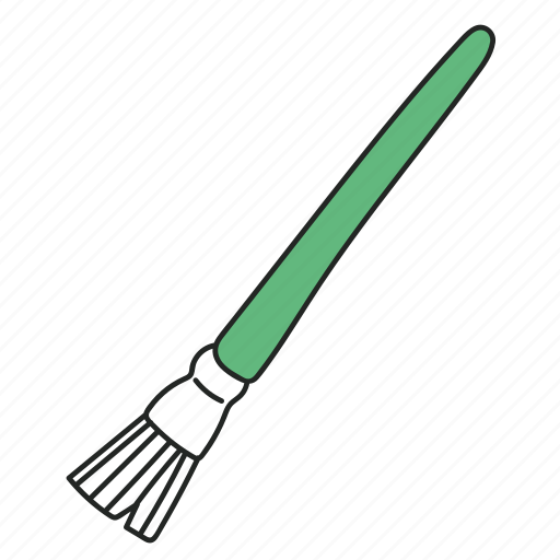 Paint brush, brush, painting, design, equipment, stationery, art icon - Download on Iconfinder