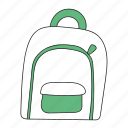 school, backpack, schoolbag, bag, school bag, baggage, college