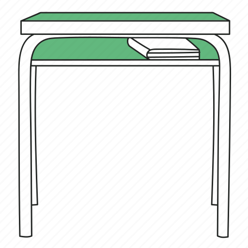 School desk, school, desk, table, furniture, interior, classroom icon - Download on Iconfinder