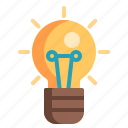 bulb, education, idea, knowledge, learn, school, study