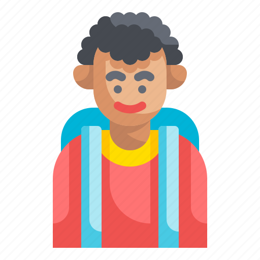 Boy, african, male, user, avatar icon - Download on Iconfinder
