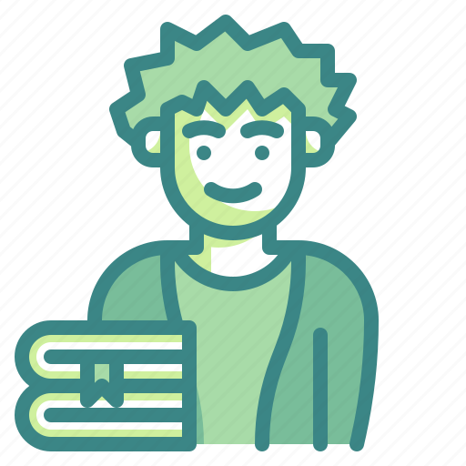 Male, student, education, person, avatar icon - Download on Iconfinder