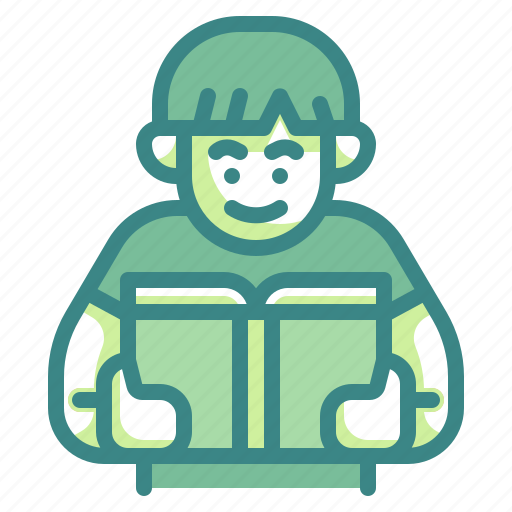 Reading, read, student, knowledge, learning icon - Download on Iconfinder