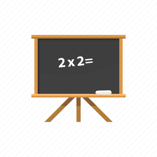 Blackboard, board, cartoon, chalk, class, education, school icon - Download  on Iconfinder