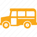 education, school bus, transport, vehicle