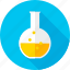 beaker, chemistry, glass, laboratory, medical, school, science 