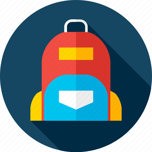 Backpack, bag, knapsack, packsack, rucksack, school, schoolbag icon - Download on Iconfinder