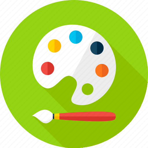 Art, arts, brush, brushpaint, paint, school icon - Download on Iconfinder