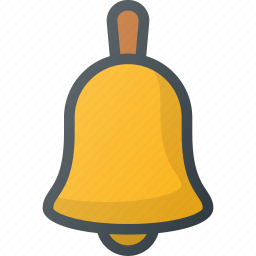 Alarm, bell, education, lesson, ring, school icon - Download on Iconfinder