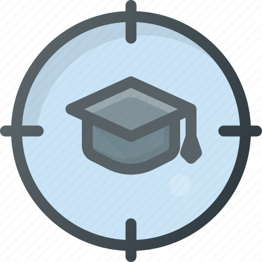 Goal, school, student, target icon - Download on Iconfinder