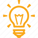 brainstorming, business, creativity, electricity, idea, light bulb, education idea