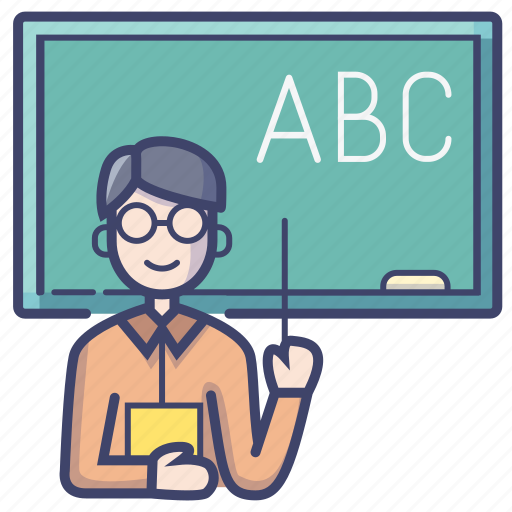 Education, school, teacher, abc, alphabet, professor, teach icon - Download on Iconfinder