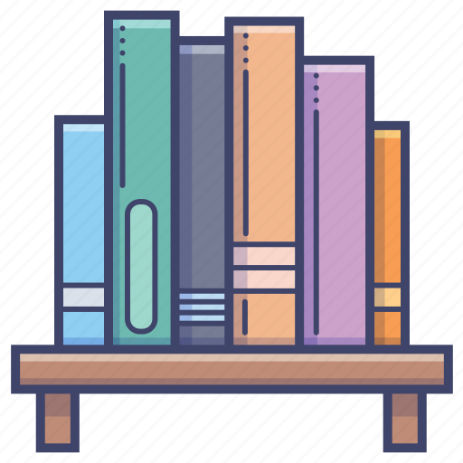 Education, school, rack, books, library, university, knowledge icon - Download on Iconfinder
