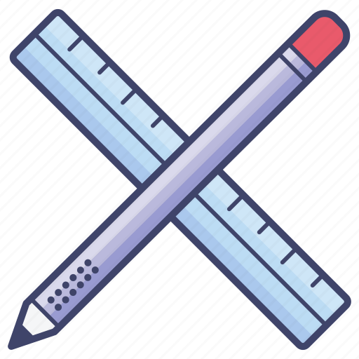 Education, school, pen, pencil, ruler, tool, write icon - Download on Iconfinder