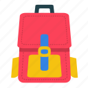 bag, school, backpack, education, school bag, pockets, study