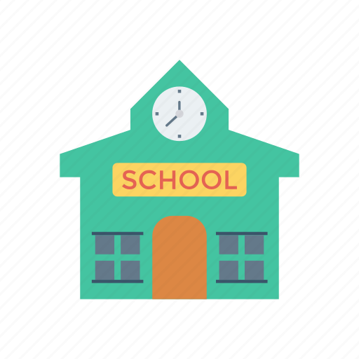 Building, estate, real, school icon - Download on Iconfinder