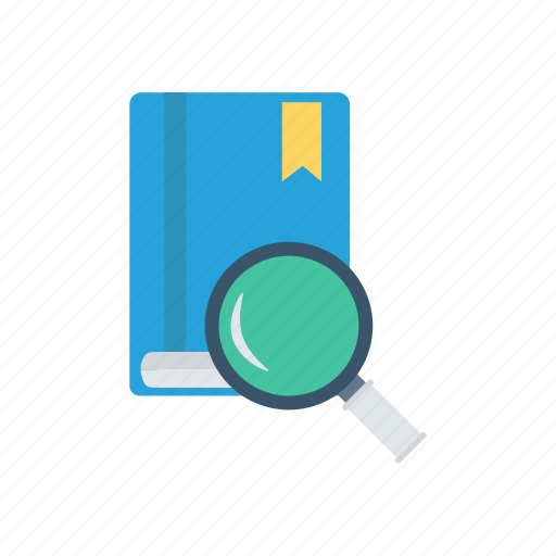 Book, education, reading, search icon - Download on Iconfinder
