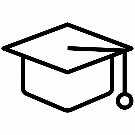 School, education, bachelor, graduation, cap, degree, hat icon - Download on Iconfinder