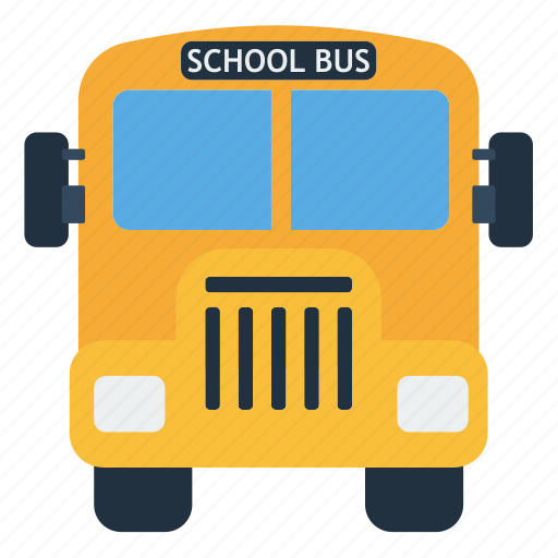 Bus, children, design, education, school, yellow icon - Download on Iconfinder