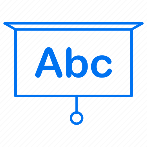 Abc, board, education, school, studies icon - Download on Iconfinder