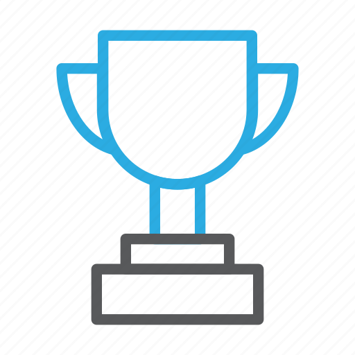 Achievement, award, cup, goblet, line, school icon - Download on Iconfinder