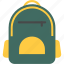 bag, school, backpack, camping, hiking, pack, schoolbag 